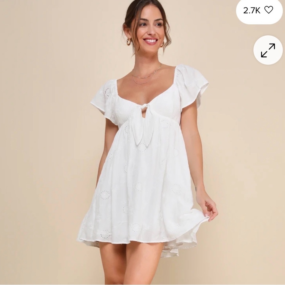 NWT Lulus whit dress